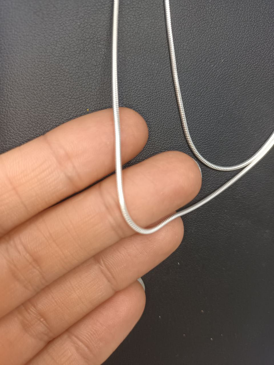 Sterling Silver Snake Chain, solid