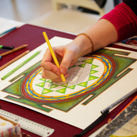 SRI YANTRA PAINTING MEDITATION - IN DEPTH